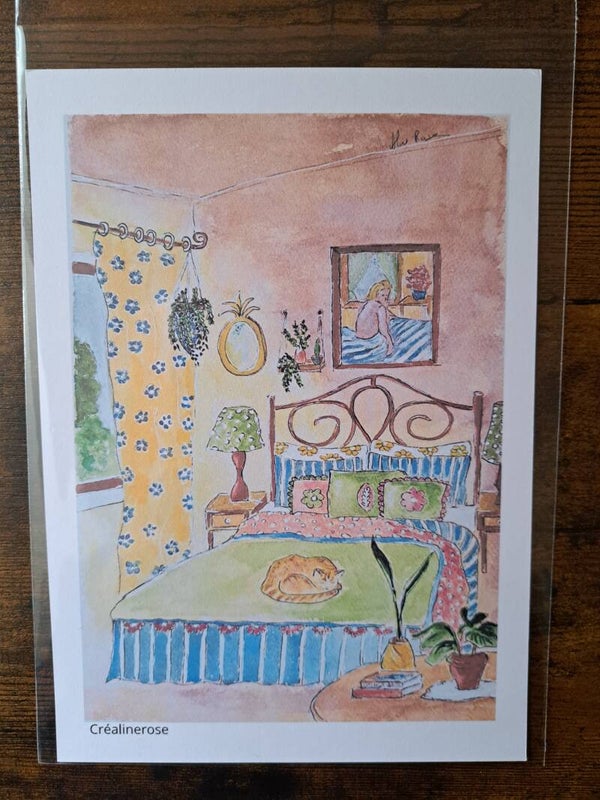 Tirage limité reproduction A5  impression papier 300 gr à partir de mes tableaux originaux