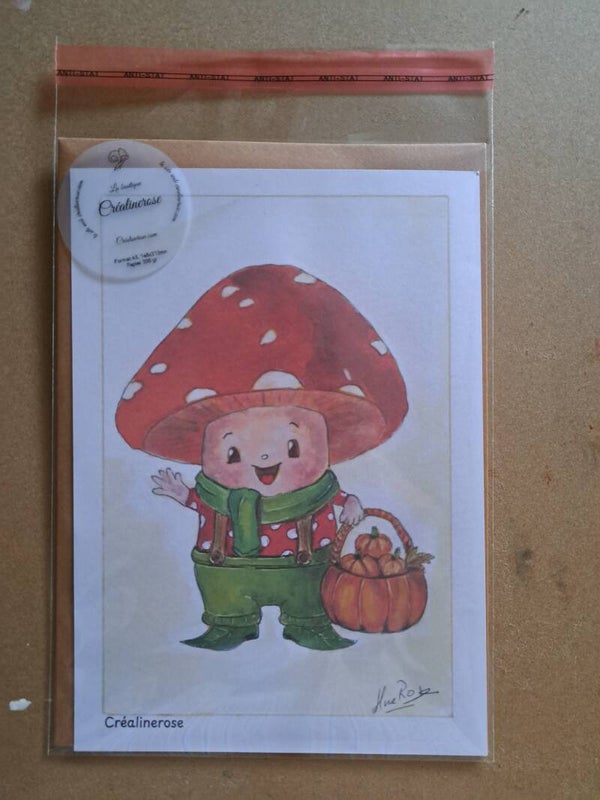 Tirage limité reproduction A5  impression papier 300 gr à partir de mes tableaux originaux