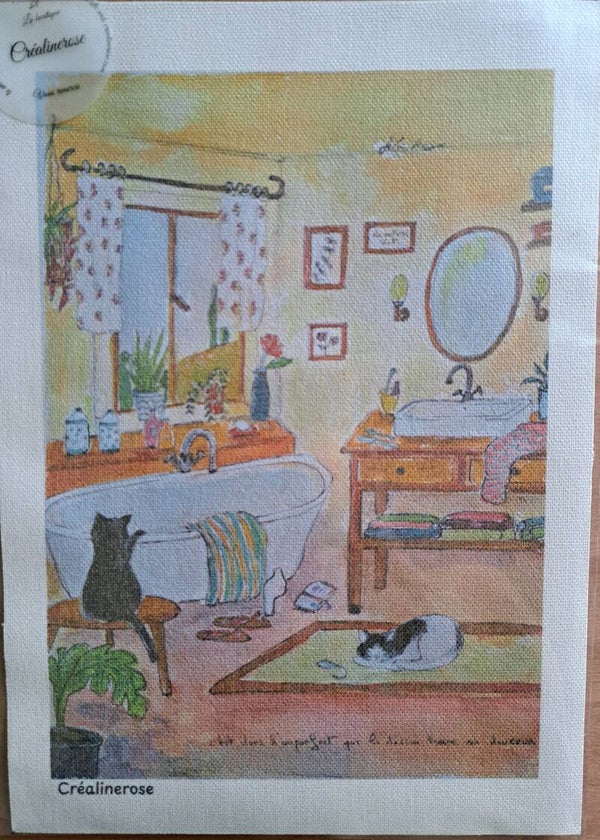 Print Art impression A4  340 gr fine toile
