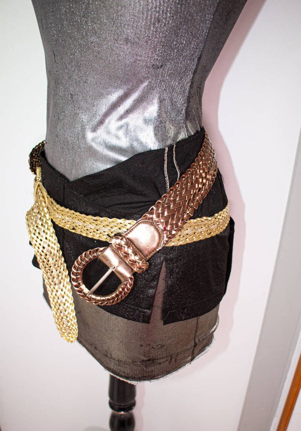 Ceinture recyclée taille basse