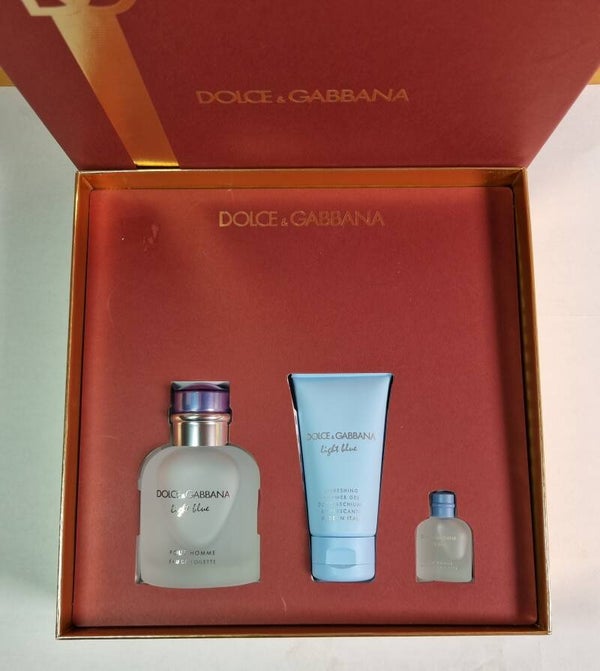 Dolce & Gabbana Light Blue Pour Homme Eau de Toilette Gift Set