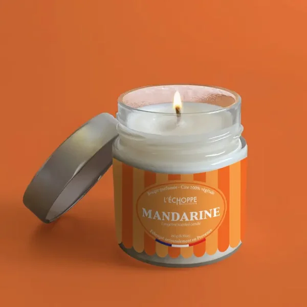 Geurkaars Mandarijn 180 gr.