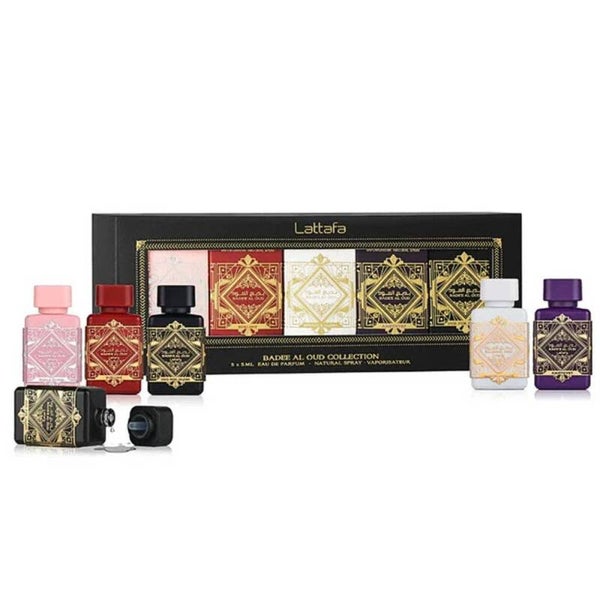 Lattafa Bade'e Al Oud Mini cadeauset 5 x 5 ml