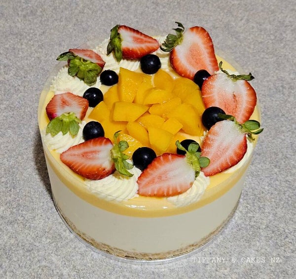 Unbaked Lemon Cheese Cake