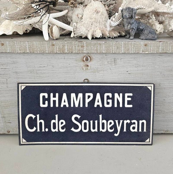 Velvet Champagne bordje