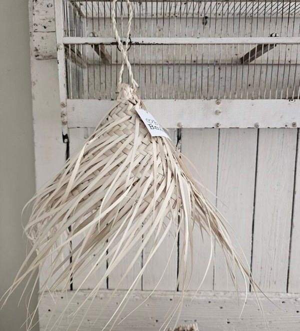 Kleine lichte boho hanger/lamp