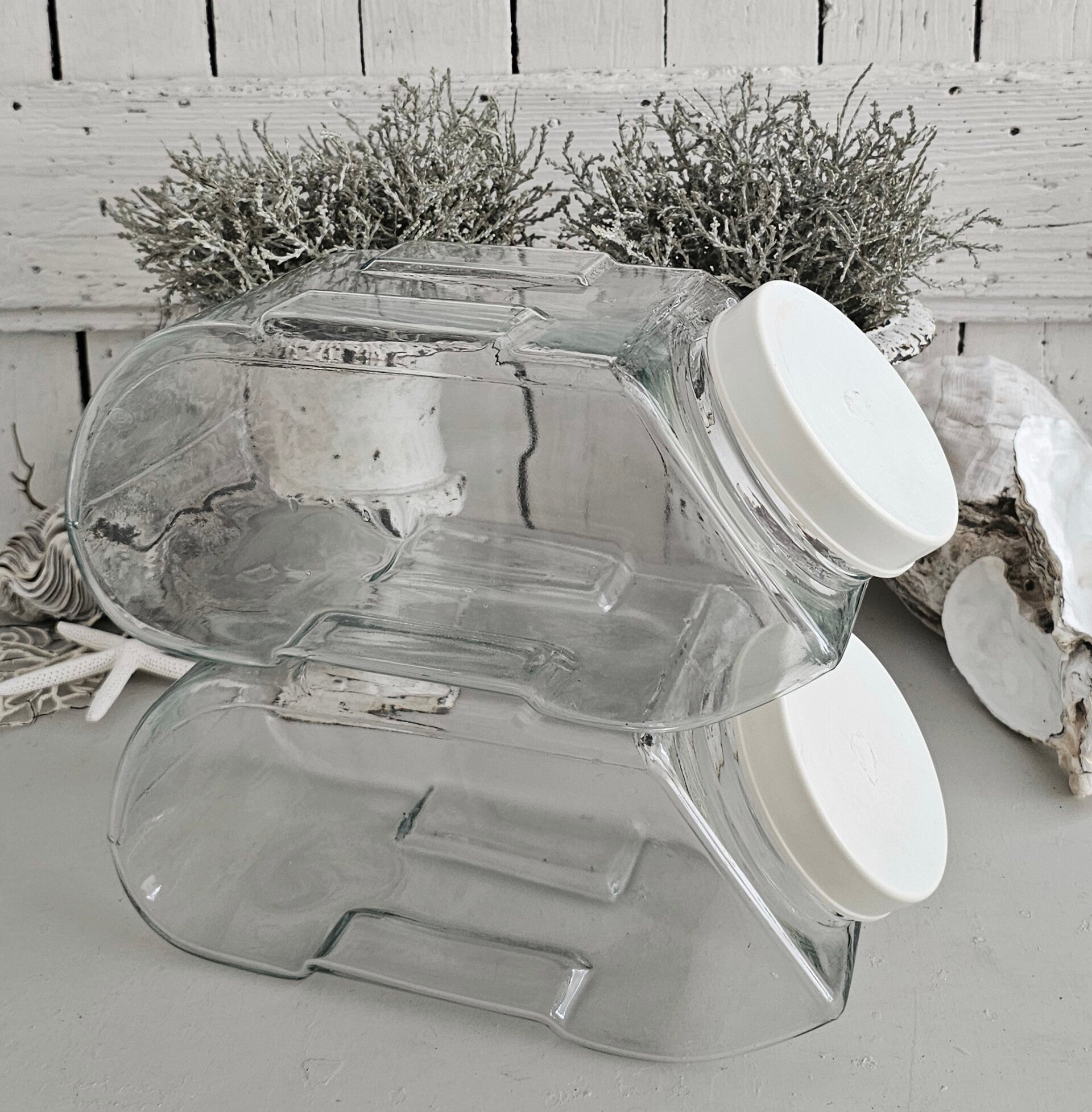 Set vintage snoeppotten