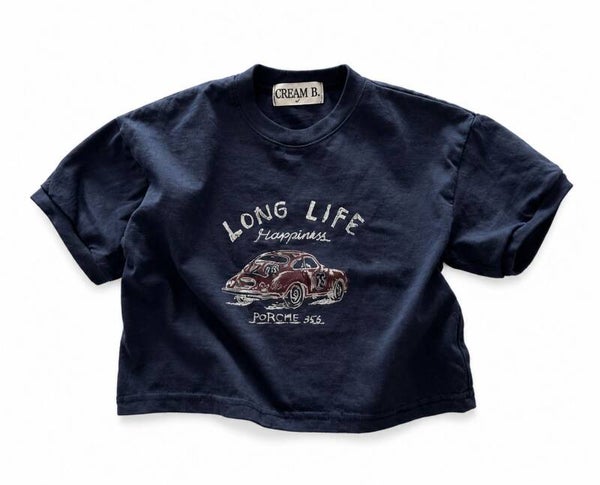Long life t-shirt navy