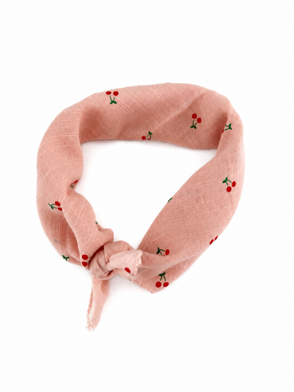 Kersjes sjaaltje roze