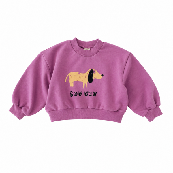 Bow wow sweater paars