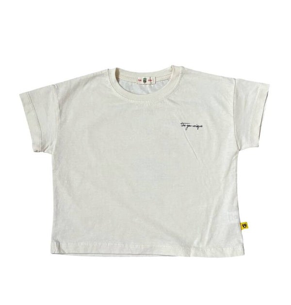 GOU Statement T-shirt Off White