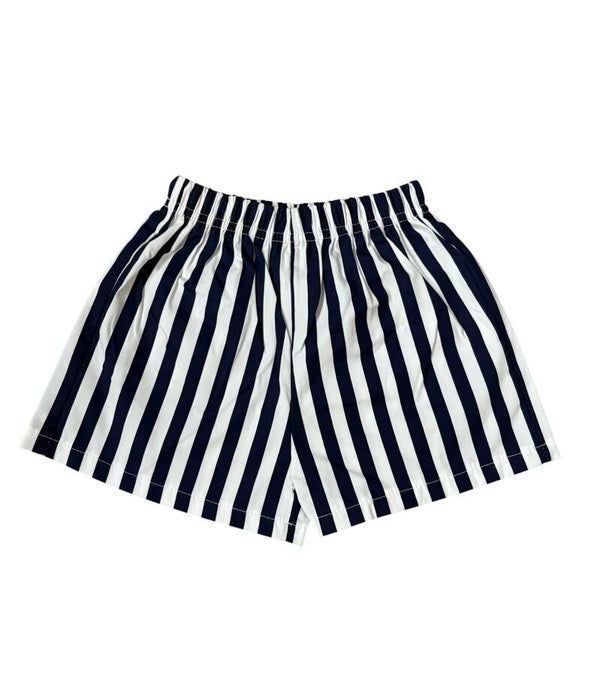 Gestreept shortje blauw/wit