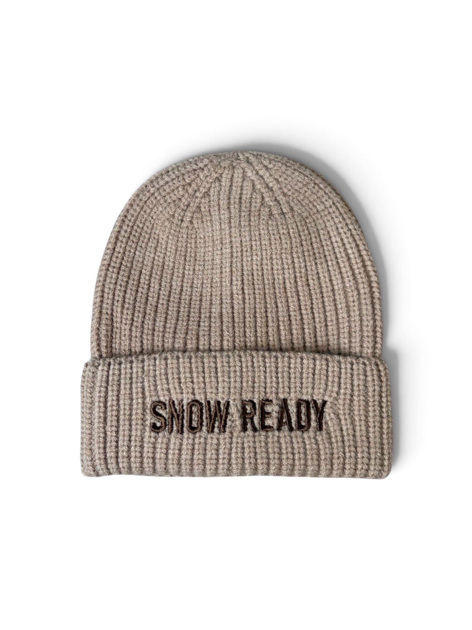 Beanie grijs ‘SNOW READY’