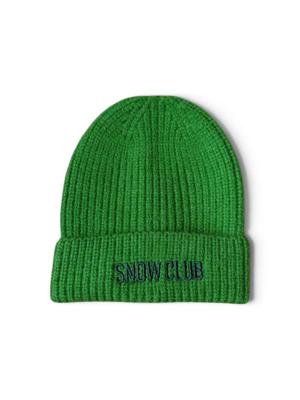 Beanie groen ‘SNOW CLUB’