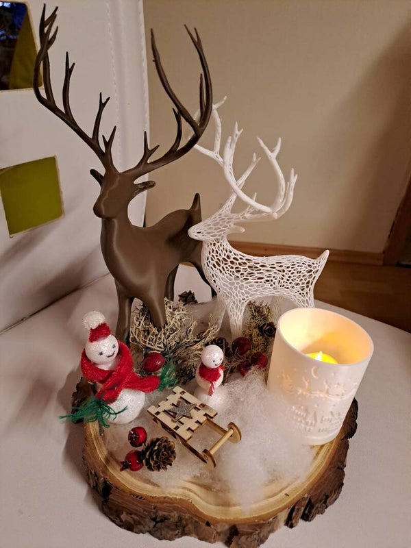 Deko Weinachts Set mit LED