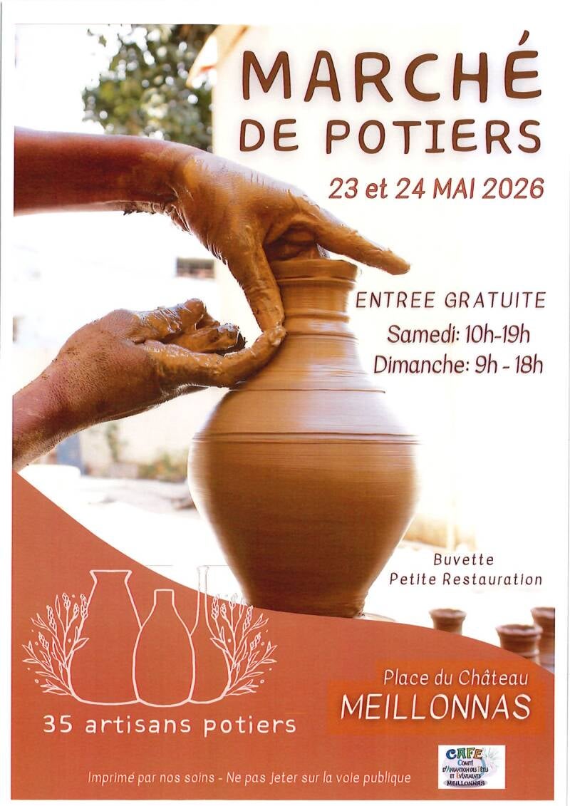 Marché de Potiers de Meillonnas