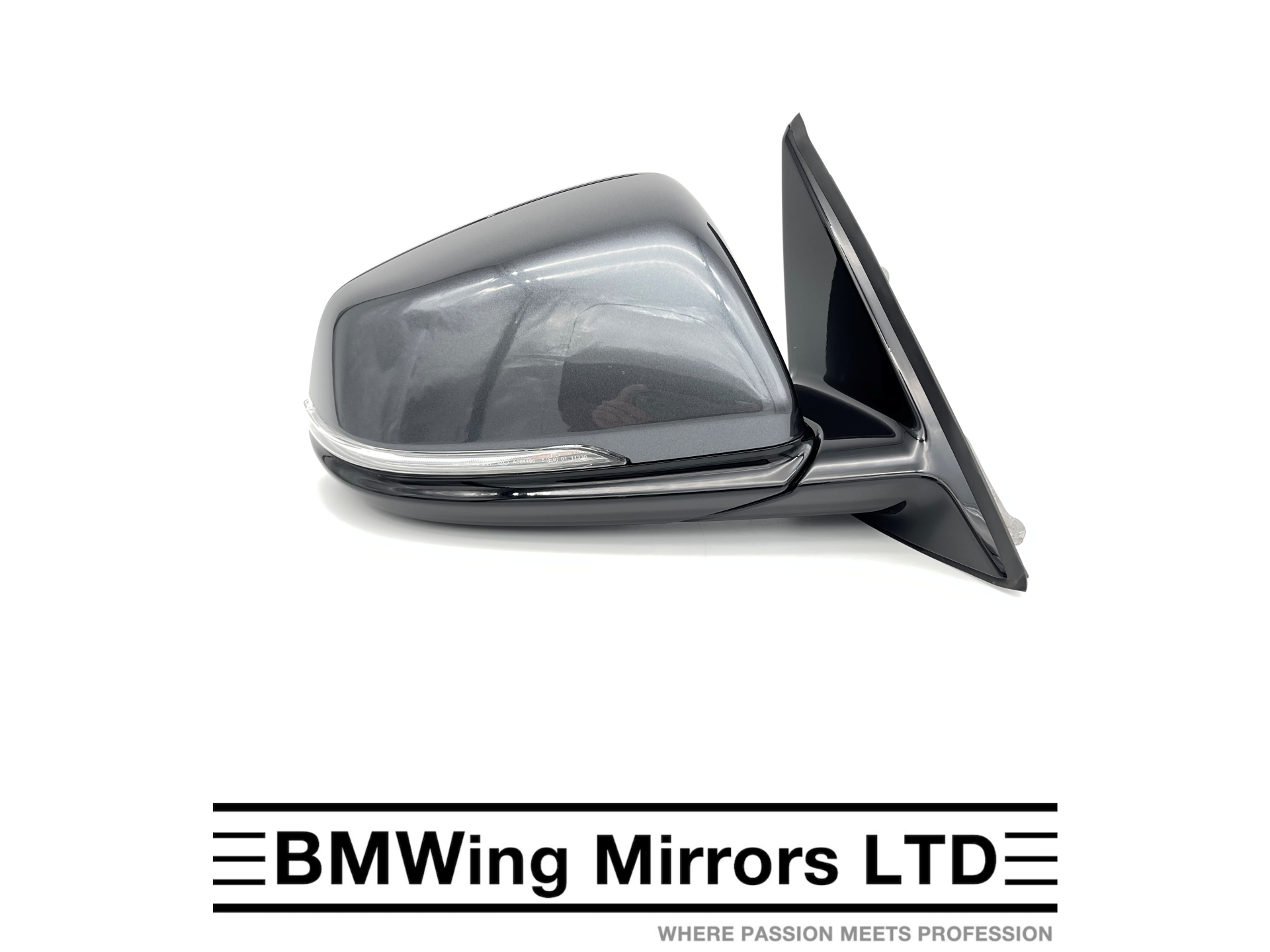 BMW X1 F48 RIGHT DRIVER SIDE WING MIRROR GENUINE / 6 PIN / M-Sport / Mineral Grey
