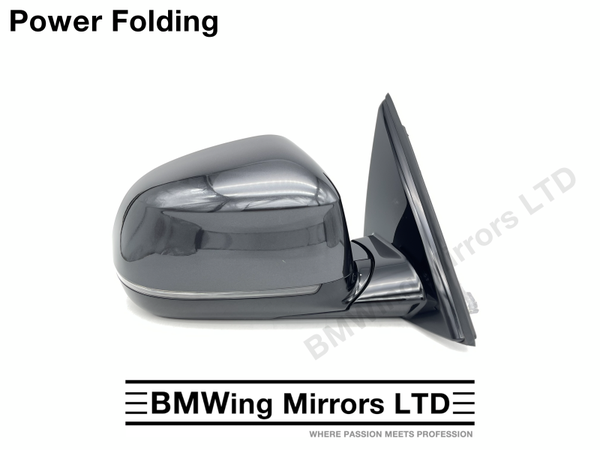 BMW X4 G02 O/S RIGHT DRIVER SIDE WING MIRROR 5 PIN POWER FOLDING / SOPHISTO GREY