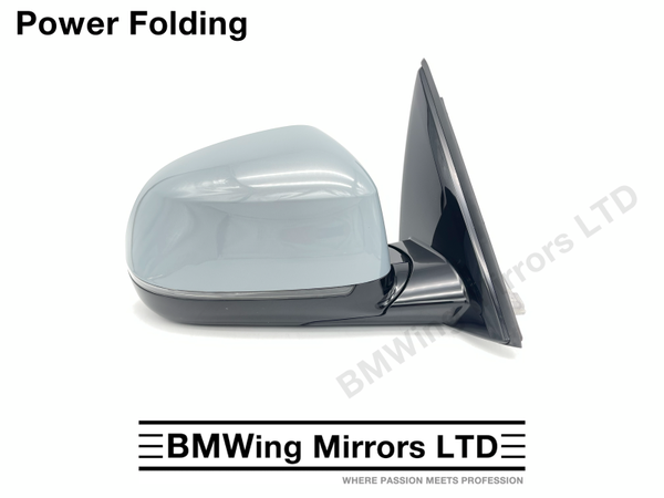 BMW X3 iX3 G01 G08 RIGHT DRIVER WING MIRROR 5 PIN POWER FOLDING M-SPORT / BROOKLYN GREY