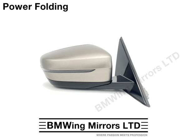 BMW 3 G20 G21 RIGHT DRIVER SIDE DOOR WING MIRROR / POWER FOLDING 5 PIN / M340i / M340d