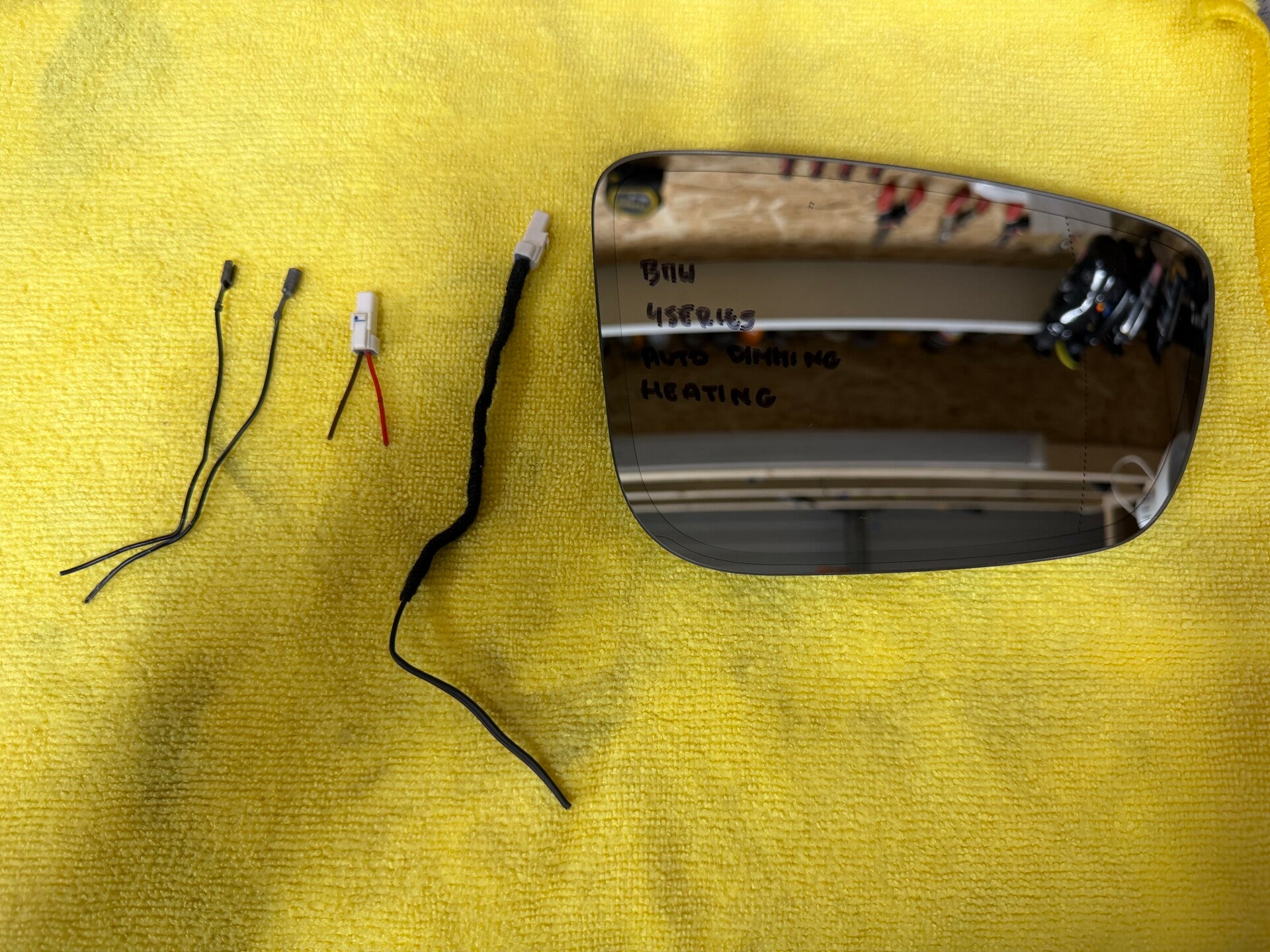 G22 4 Series mirror glass + wiring