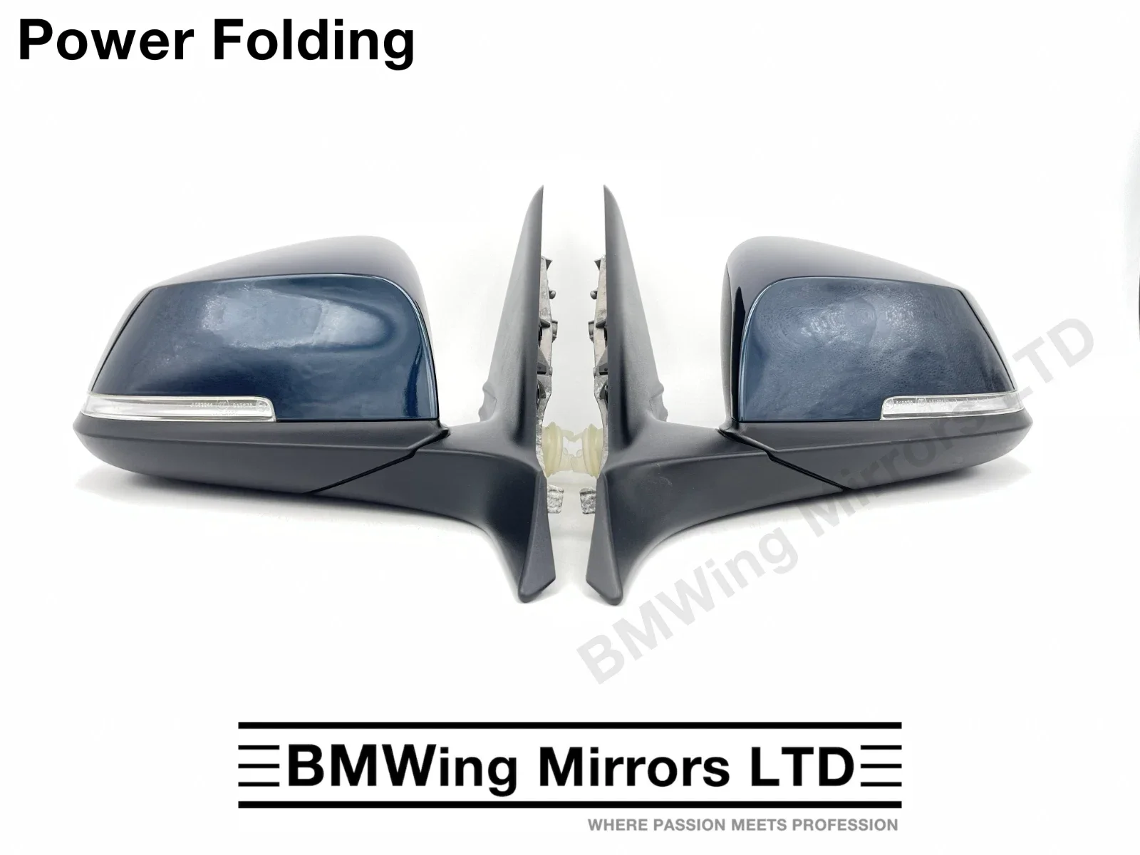 BMW F20 SE / SPORT L + R RETROFIT SET WING MIRRORS / 5 PIN POWER FOLDING