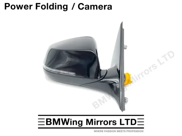 BMW 5 SERIES LCI F10 F11 M-SPORT RIGHT WING MIRROR 9 PIN POWER FOLDING + CAMERA