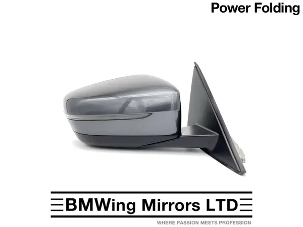 BMW 3 G20 G21 RIGHT DRIVER SIDE DOOR WING MIRROR POWER FOLDING 5 PIN / SE / GREY