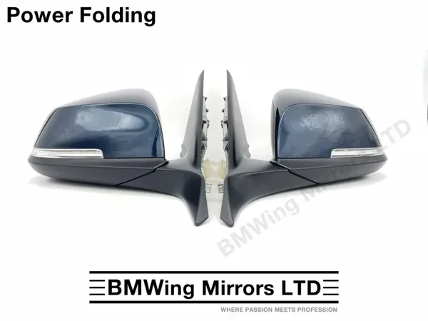 BMW F20 SE / SPORT L + R RETROFIT SET WING MIRRORS / 5 PIN POWER FOLDING