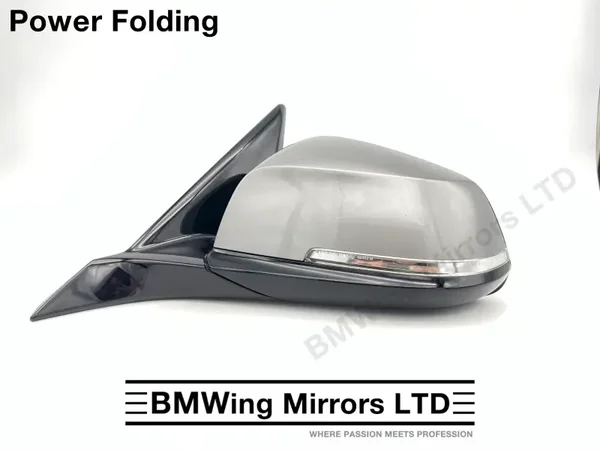 BMW 1 SERIES F20 LEFT PASSENGER SIDE WING MIRROR 5 PIN POWER FOLDING M135i M140i