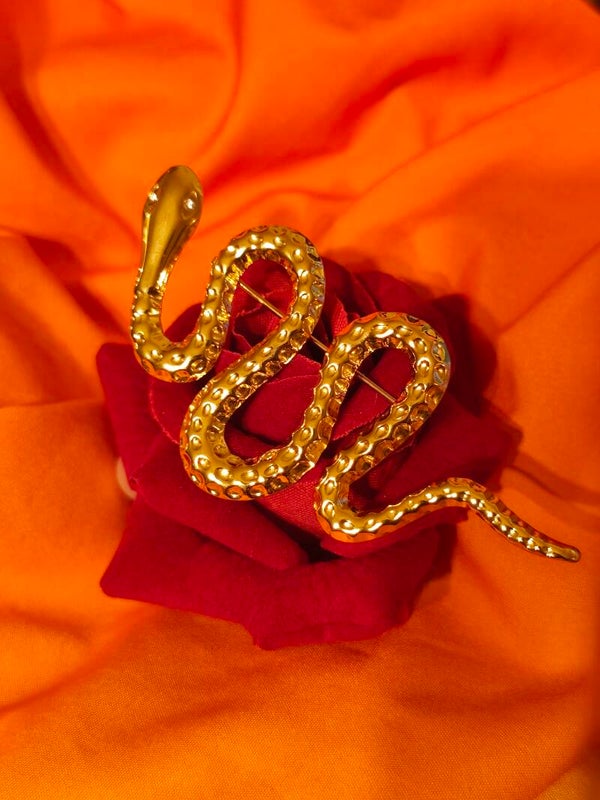 broche serpent