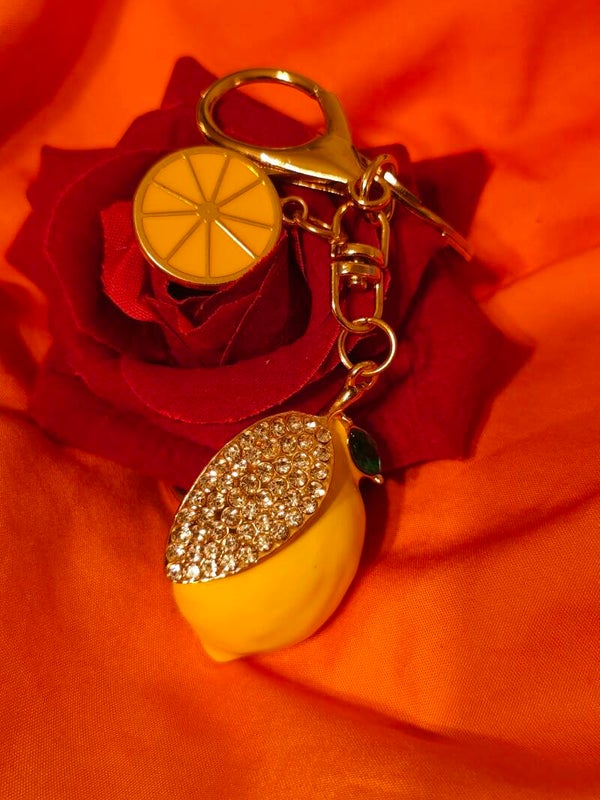 Porte-clé citron