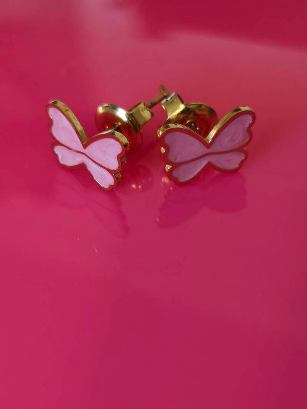 Papillon rose