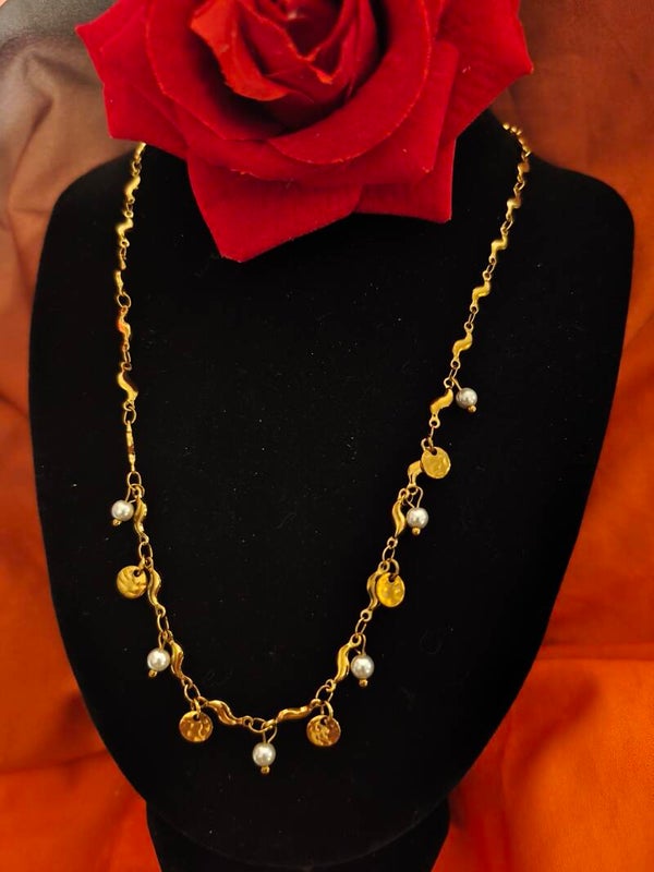Collier perles de couleurs