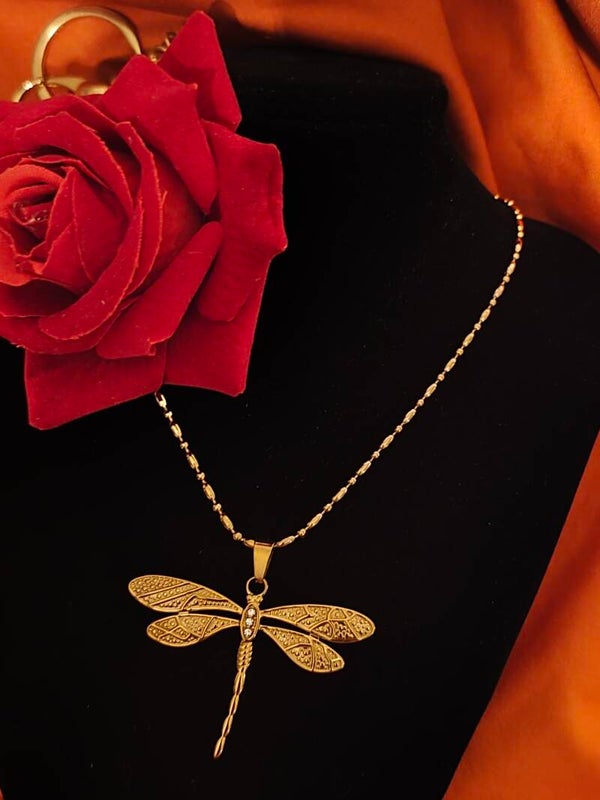 Collier libellule