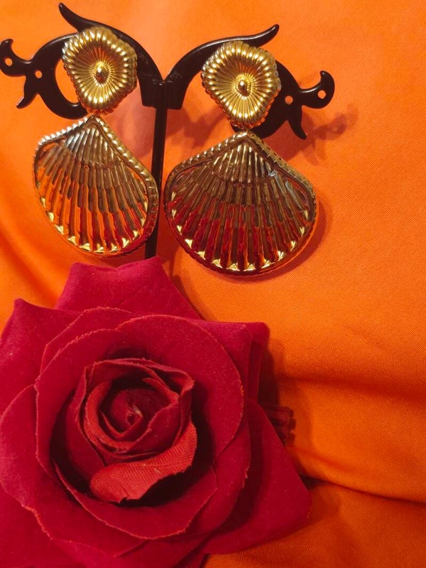 Boucles d'oreilles coquillage