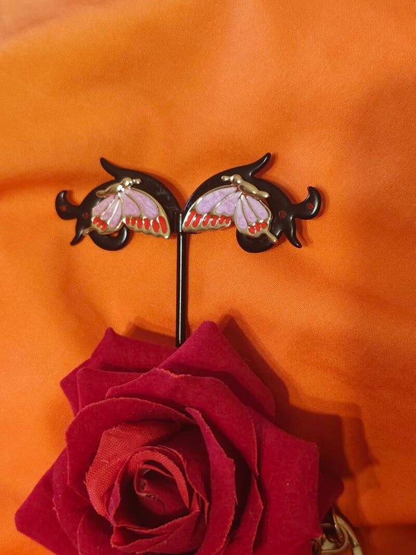 Boucles d'oreilles papillons