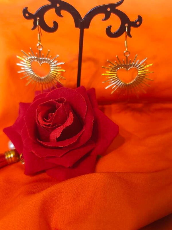 Boucles d'oreilles coeur