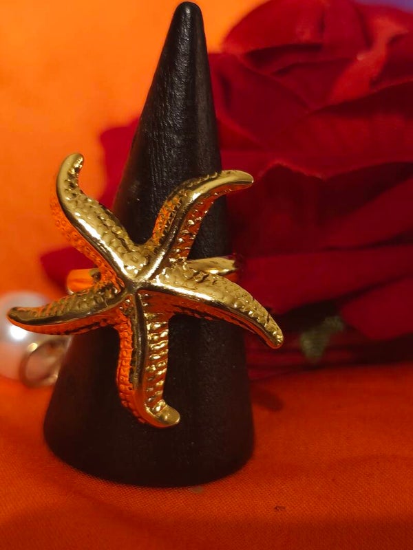 Bague étoile de mer