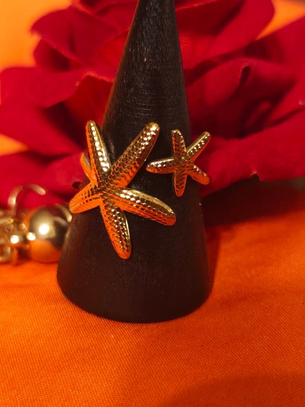 Bague étoile de mer