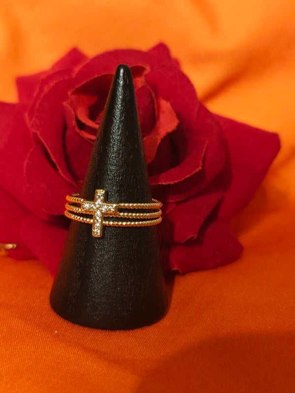 Bague croix
