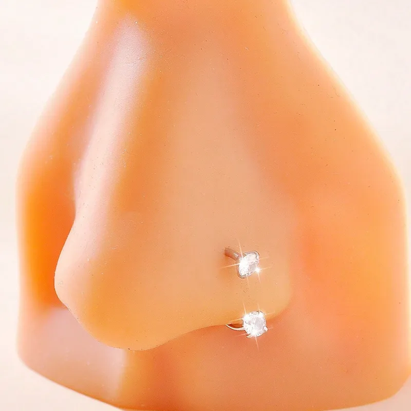 Piercing nez anneau couleur Reflet couleur