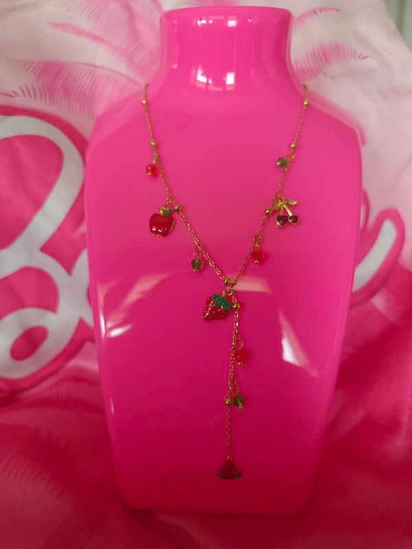 Collier fruit été