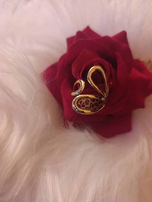 Bague léopard