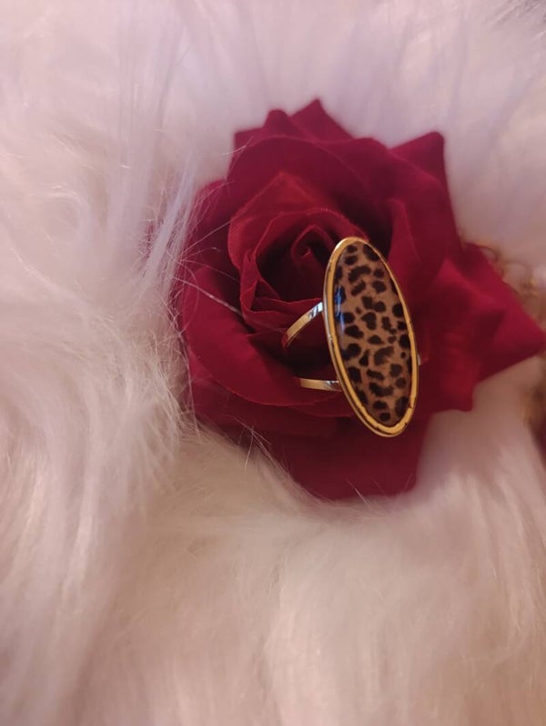 Bague léopard