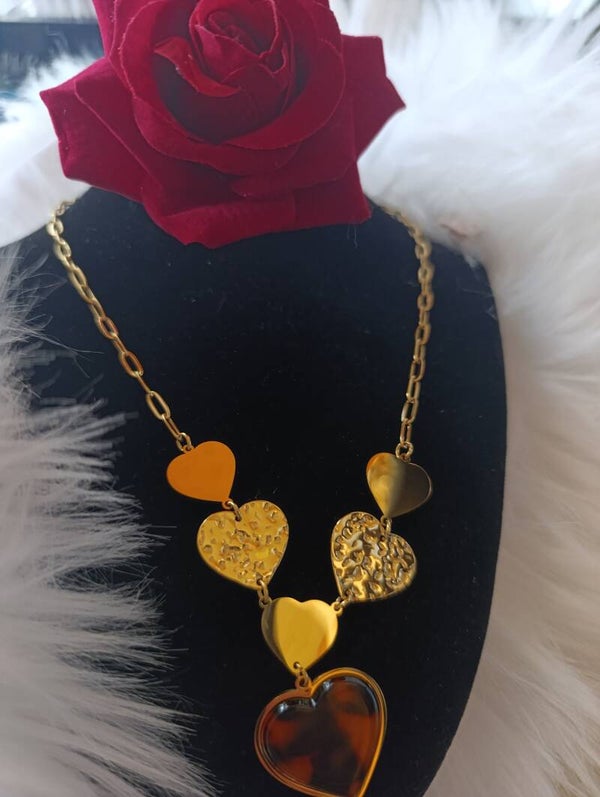 Collier léopard