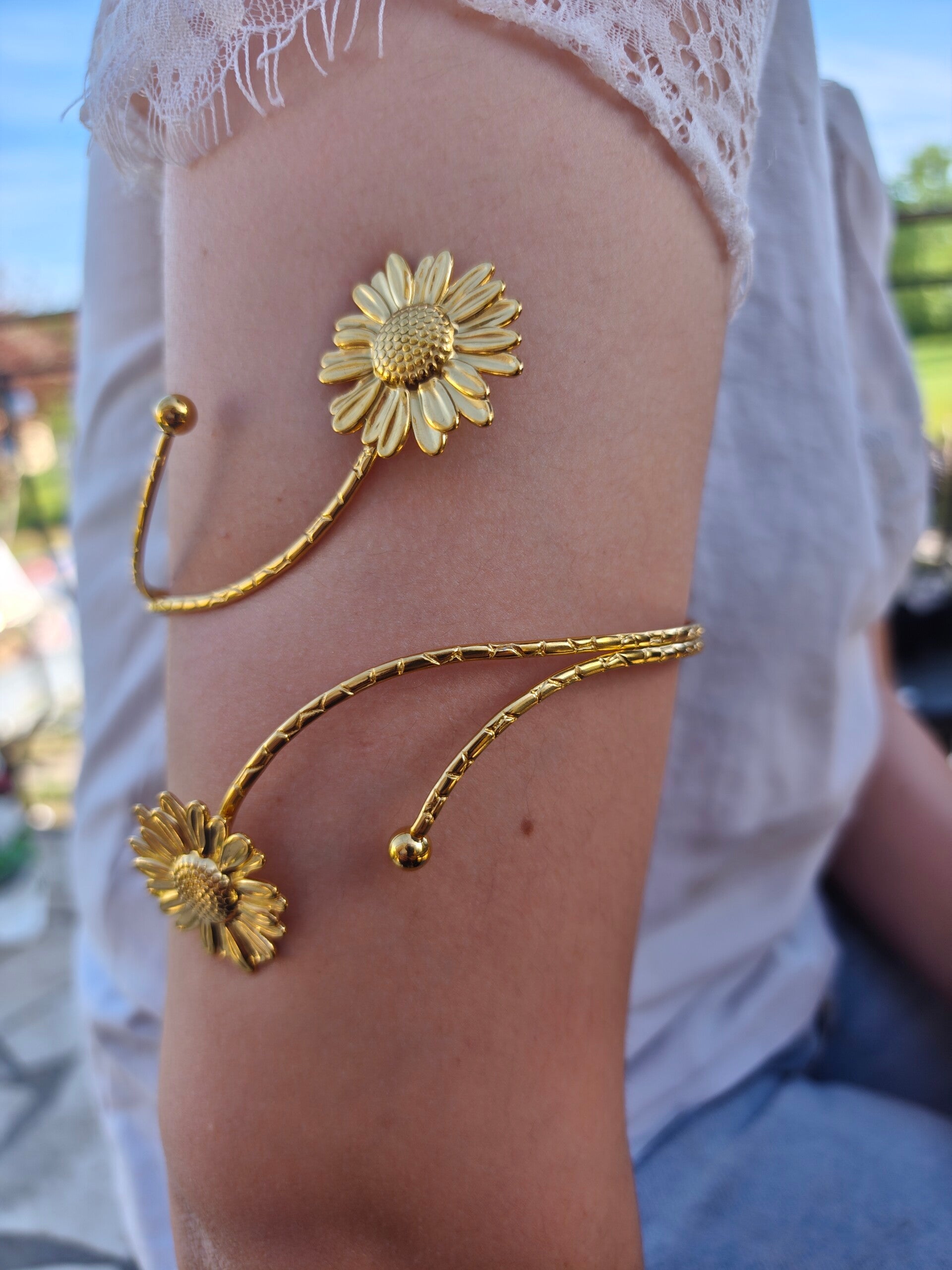 Tour de bras fleur