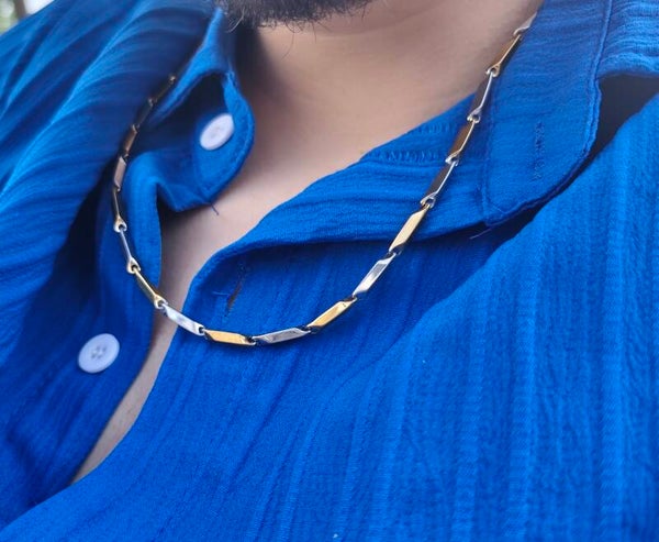 Collier deux couleurs