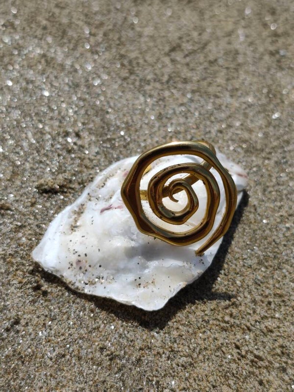 Bague escargot