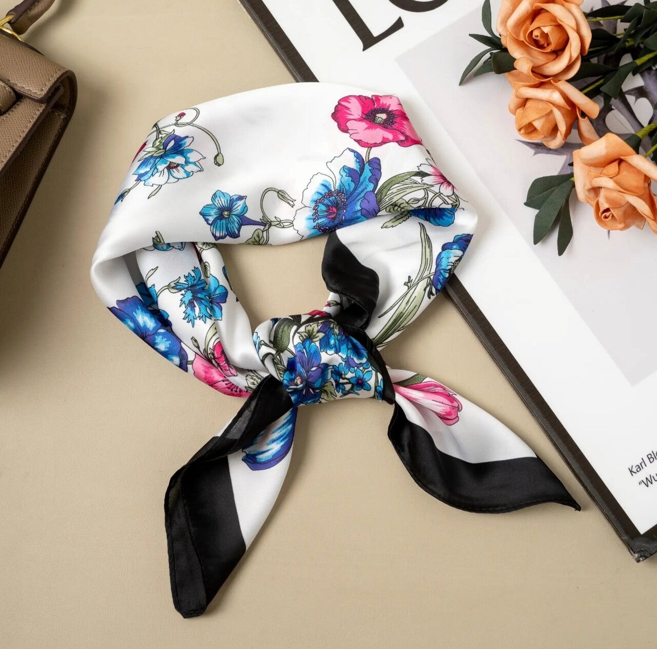 foulard floral